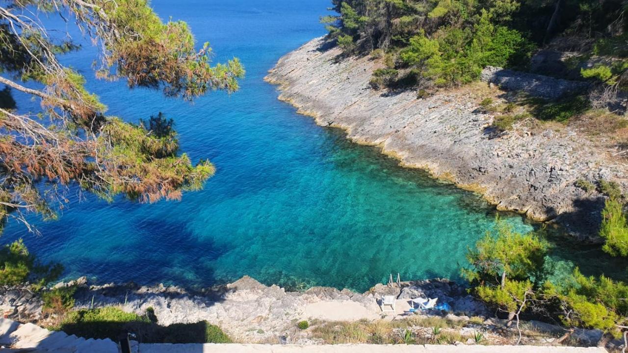 Modern Robinson Veli Bare Villa Vela Luka Buitenkant foto